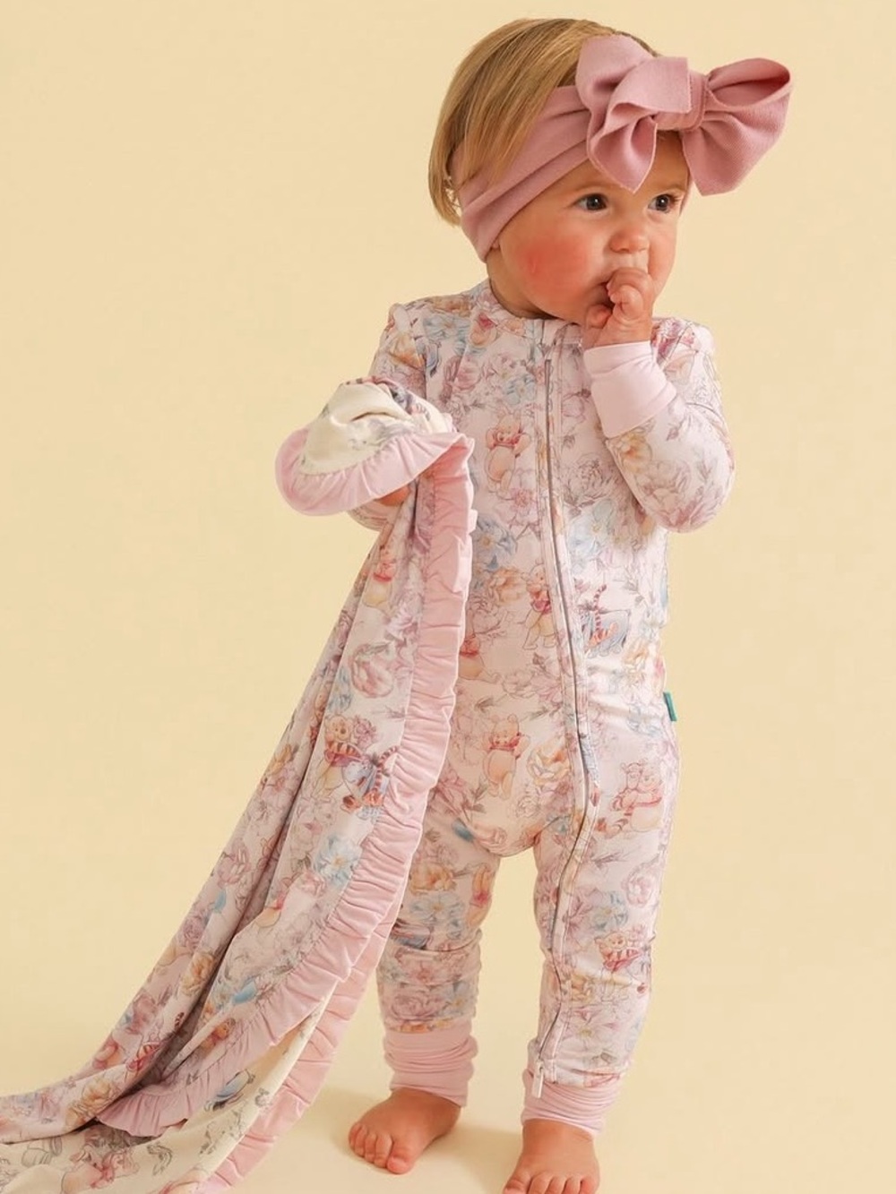 Posh Peanut Winnie the Pooh Convertible One Piece Sleeper